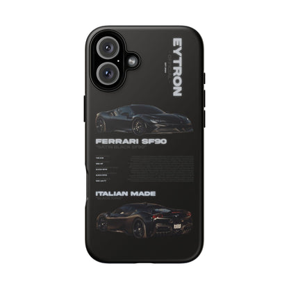 "Satin Black SF90" Sturdy Case