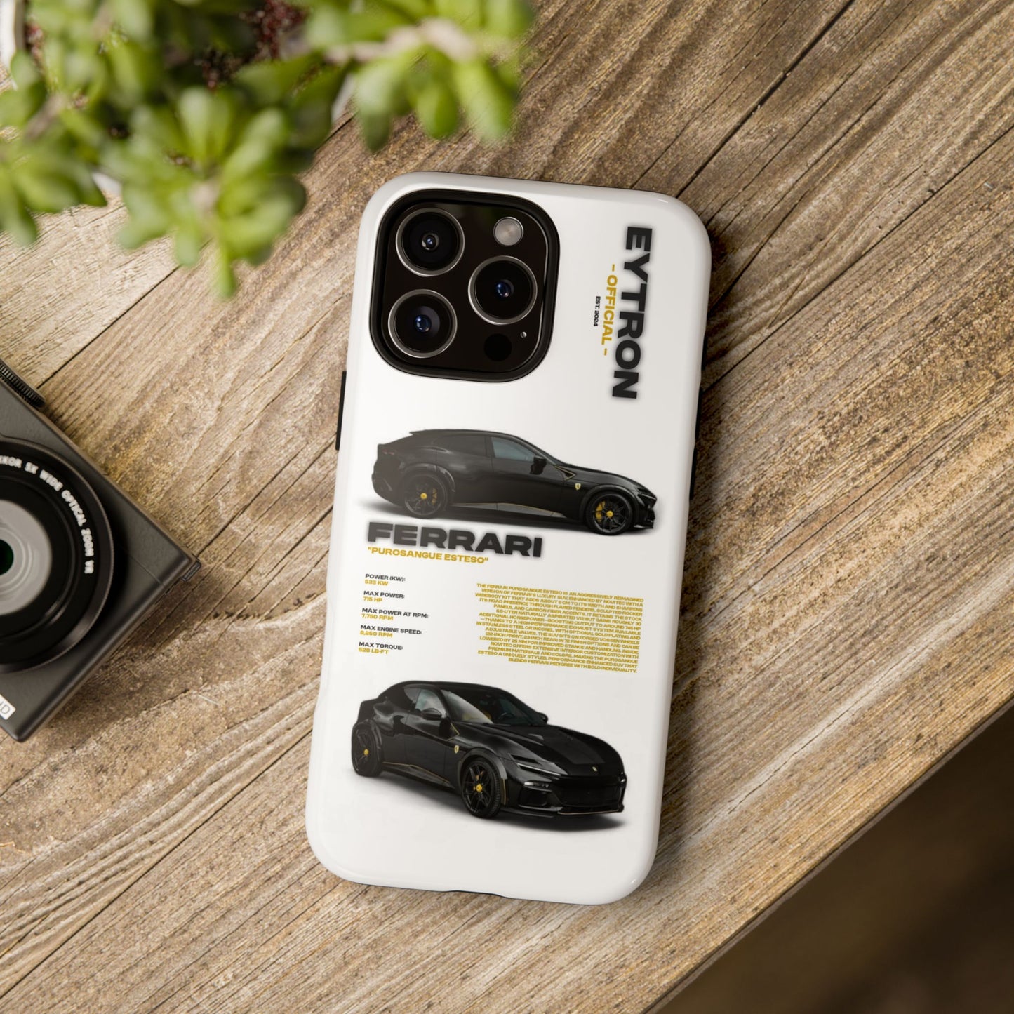 "Purosangue Esteso" Sturdy Case