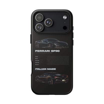 "Satin Black SF90" Sturdy Case