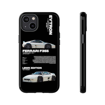 "Fiery White Moon" Sturdy Case