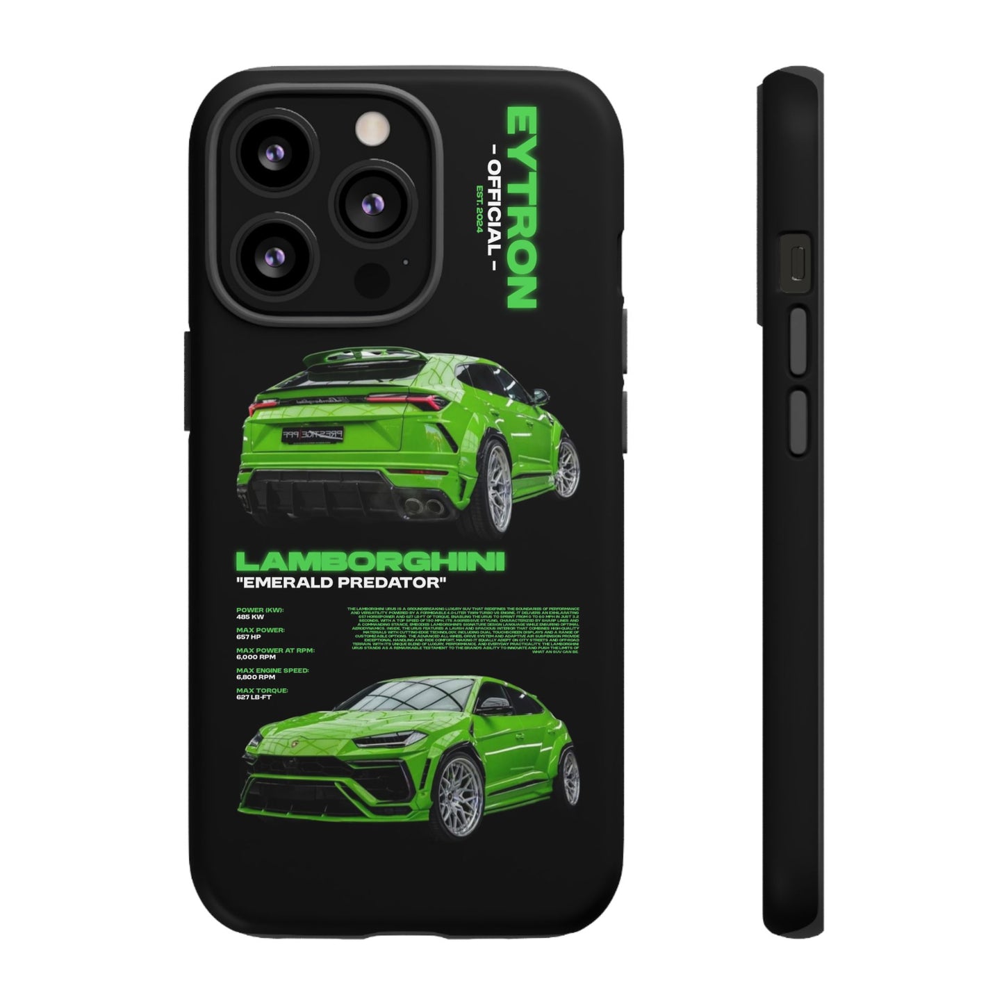 "Emerald Predator" Sturdy Case