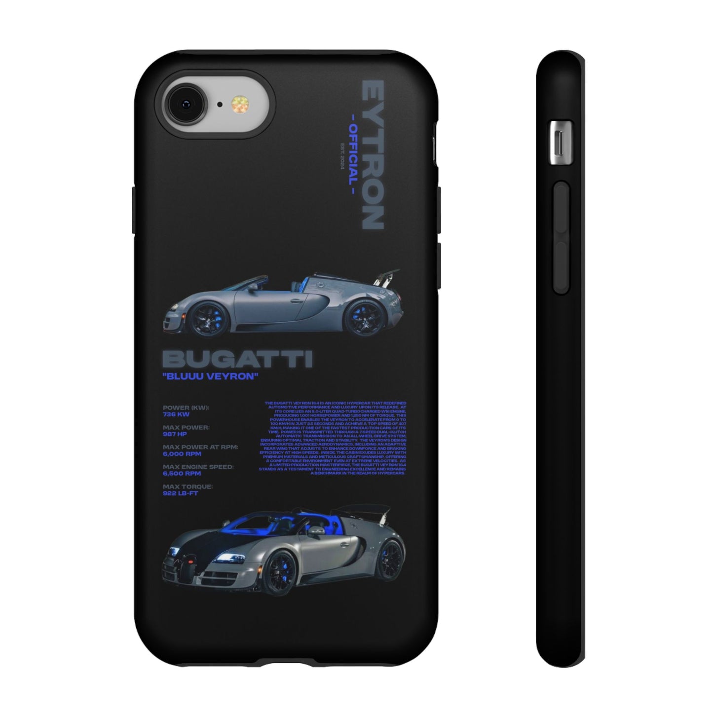 "Bluuu Veyron" Sturdy Case