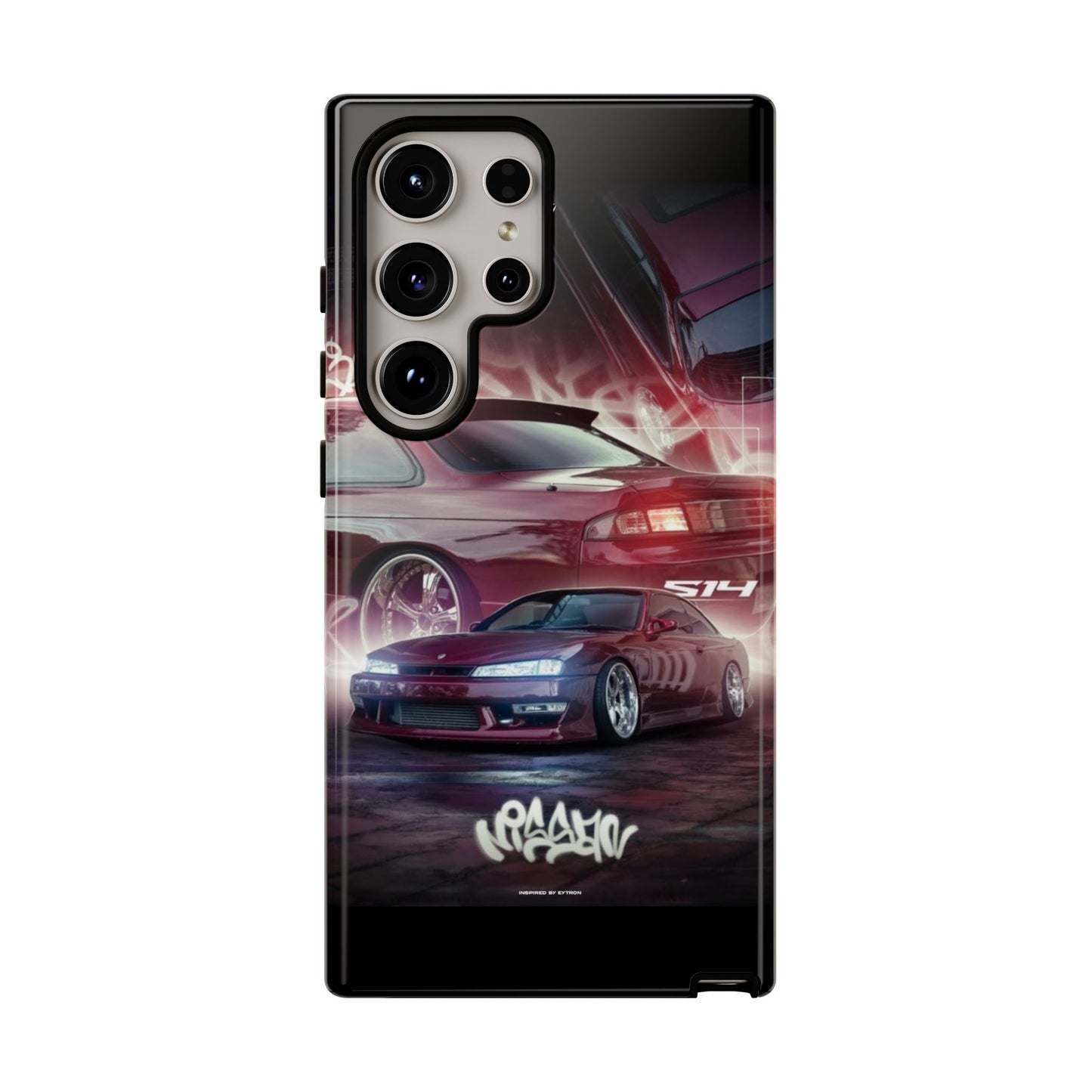 "Wine Red S14" JDM Case