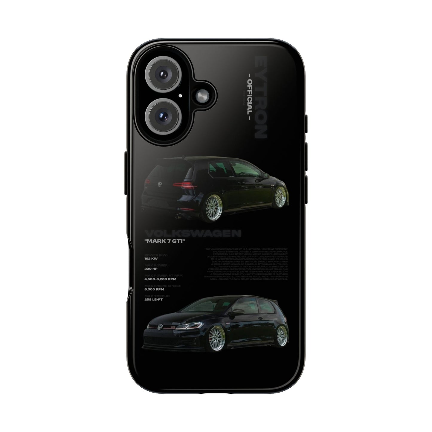 "Mark 7 GTI" Sturdy Case