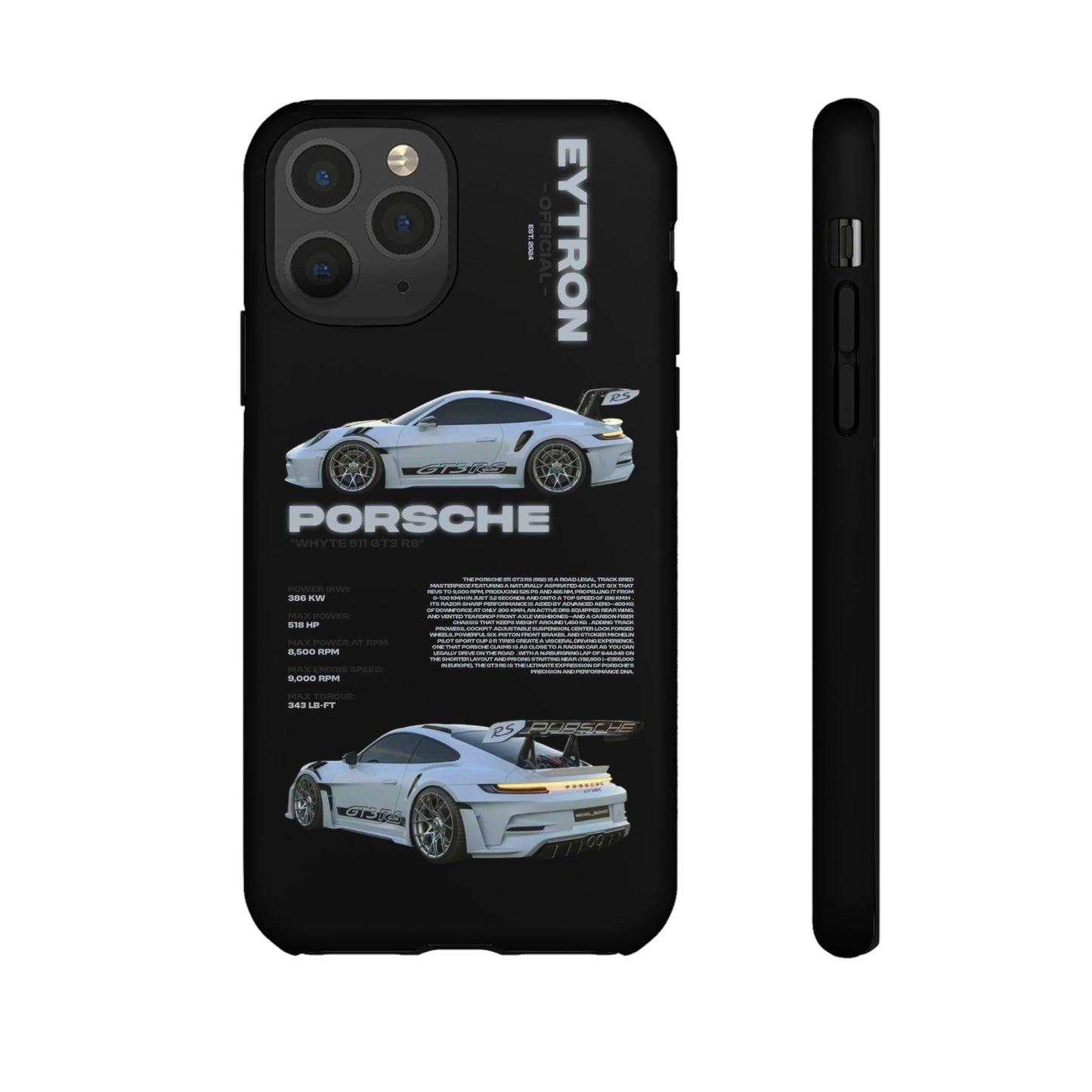 "Whyte 911 GT3 RS" Sturdy Case