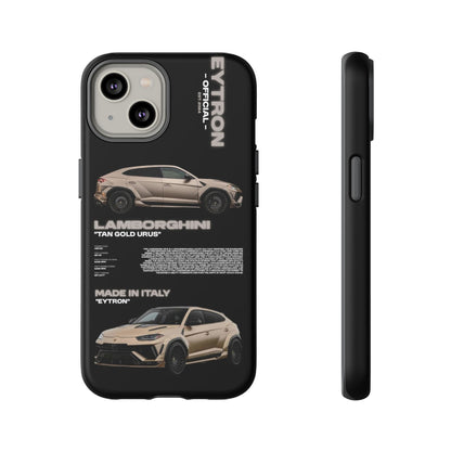 "Tan Gold Urus" Sturdy Case