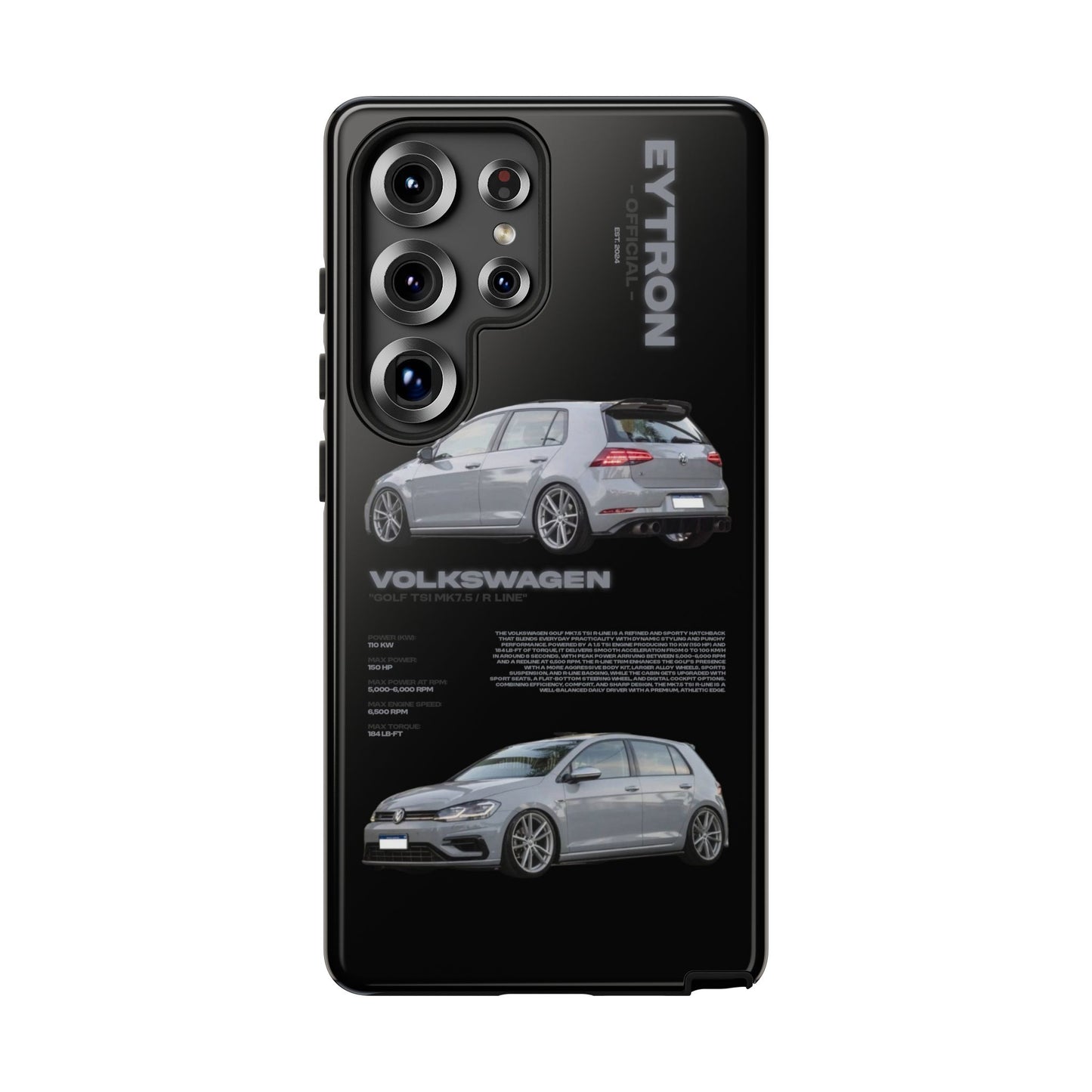 "Golf TSI MK7.5 / R Line" Sturdy Case