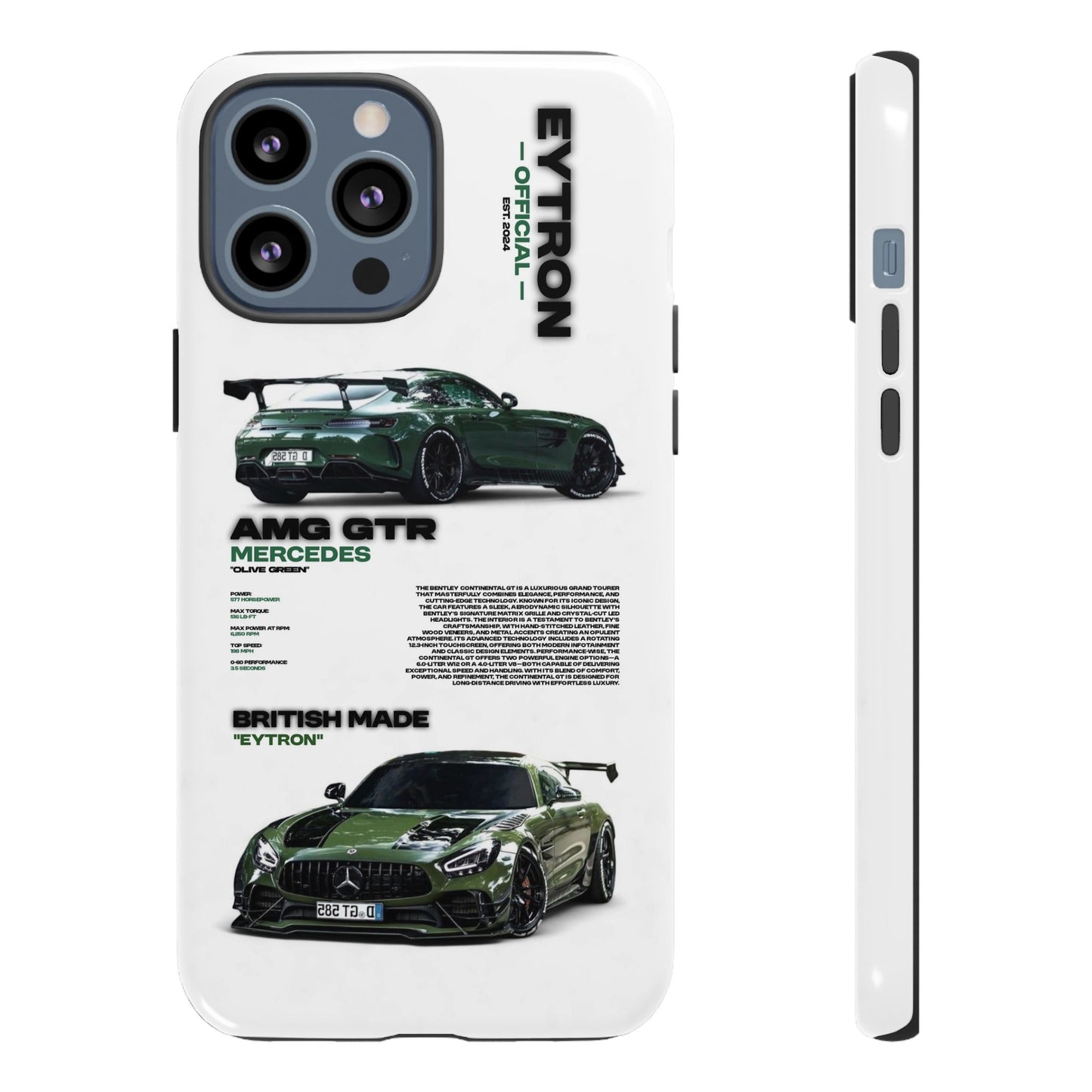 "Olive Green" Sturdy Case