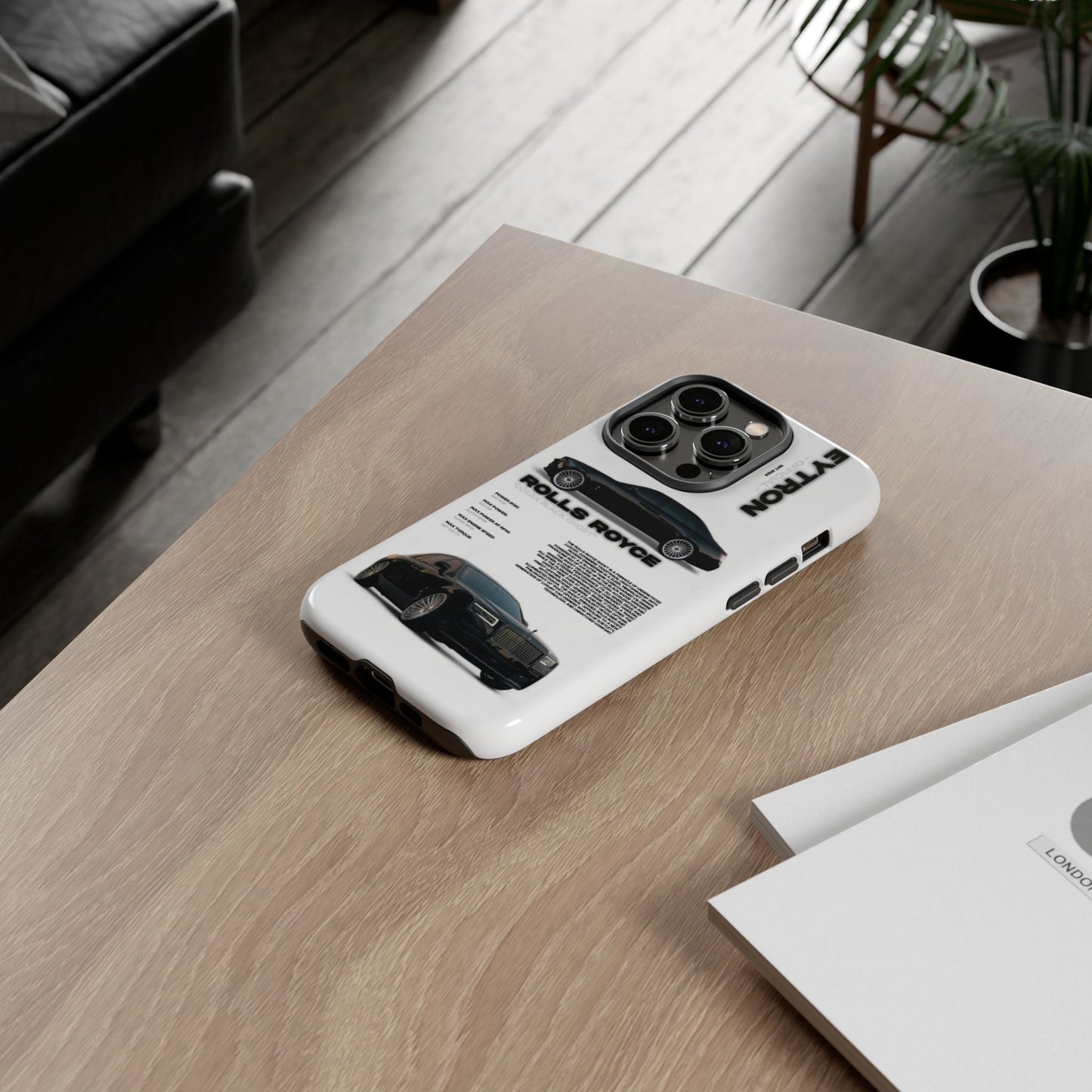 "Ocean Black Ghost" Sturdy Case