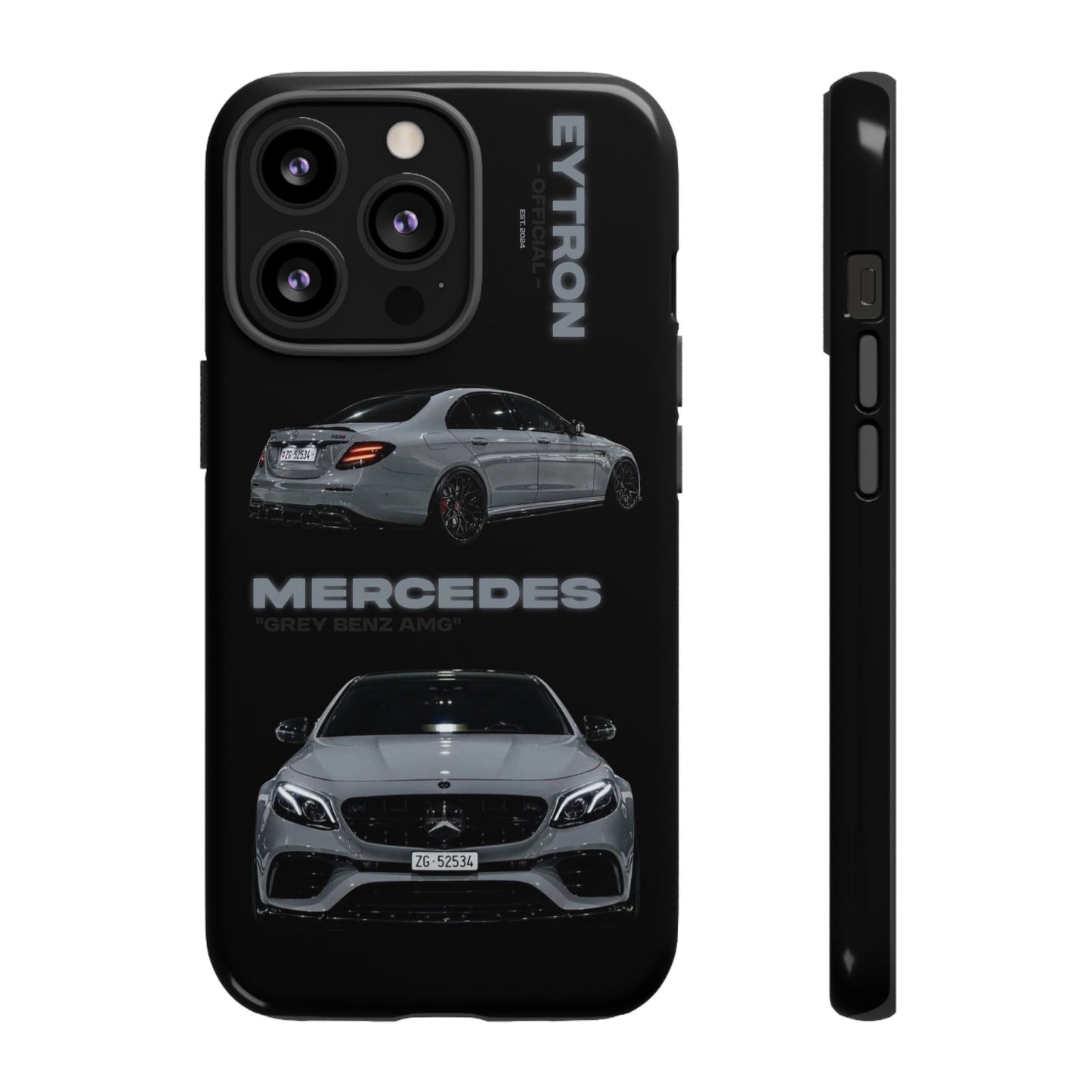 "Grey Benz AMG" Sturdy Case