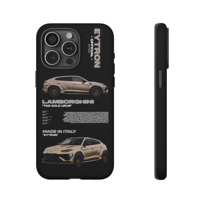 "Tan Gold Urus" Sturdy Case