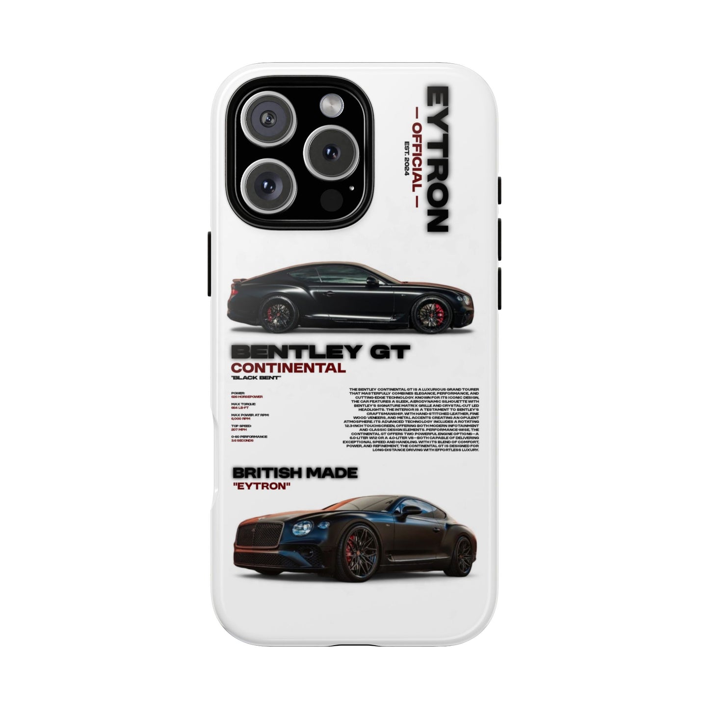 "Black Bent" Sturdy Case