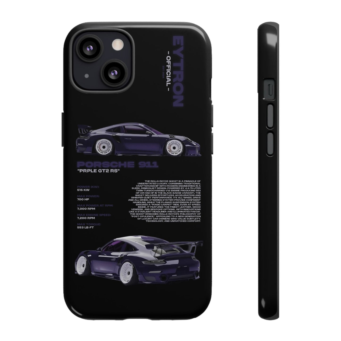 "PRPLE GT2 RS" Sturdy Case
