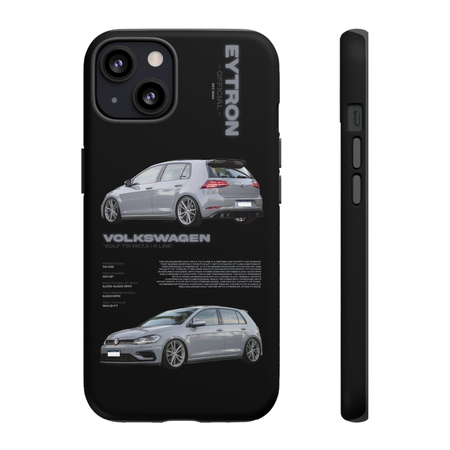 "Golf TSI MK7.5 / R Line" Sturdy Case