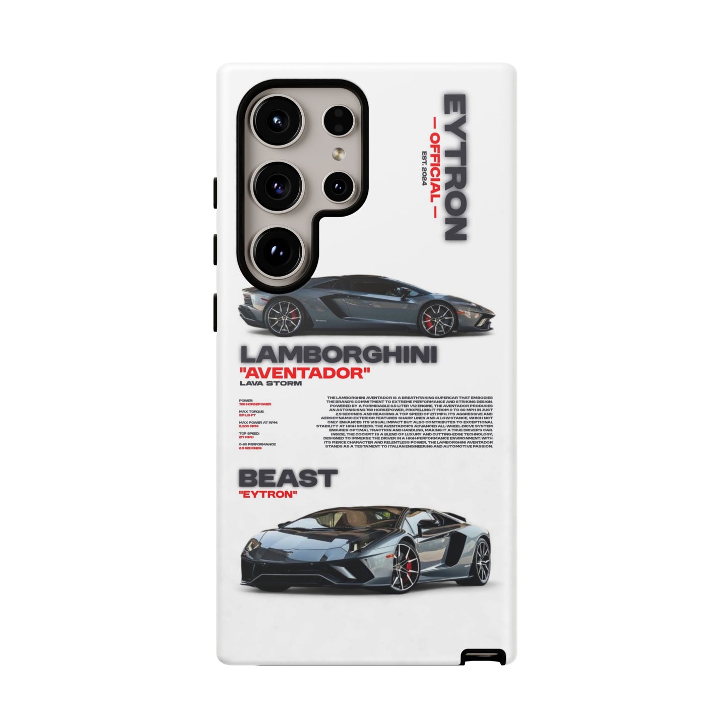 "Lava Storm" Sturdy Case
