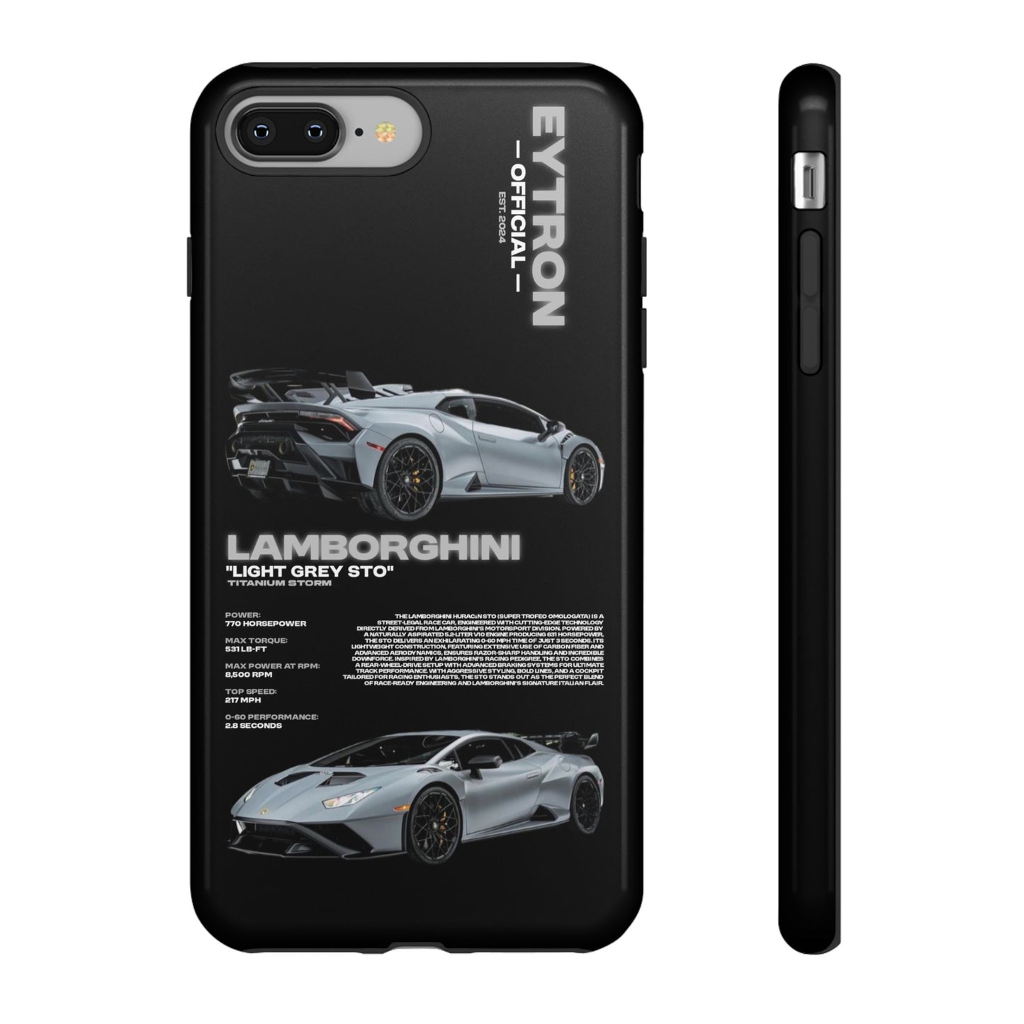 "Titanium Storm" Sturdy Case