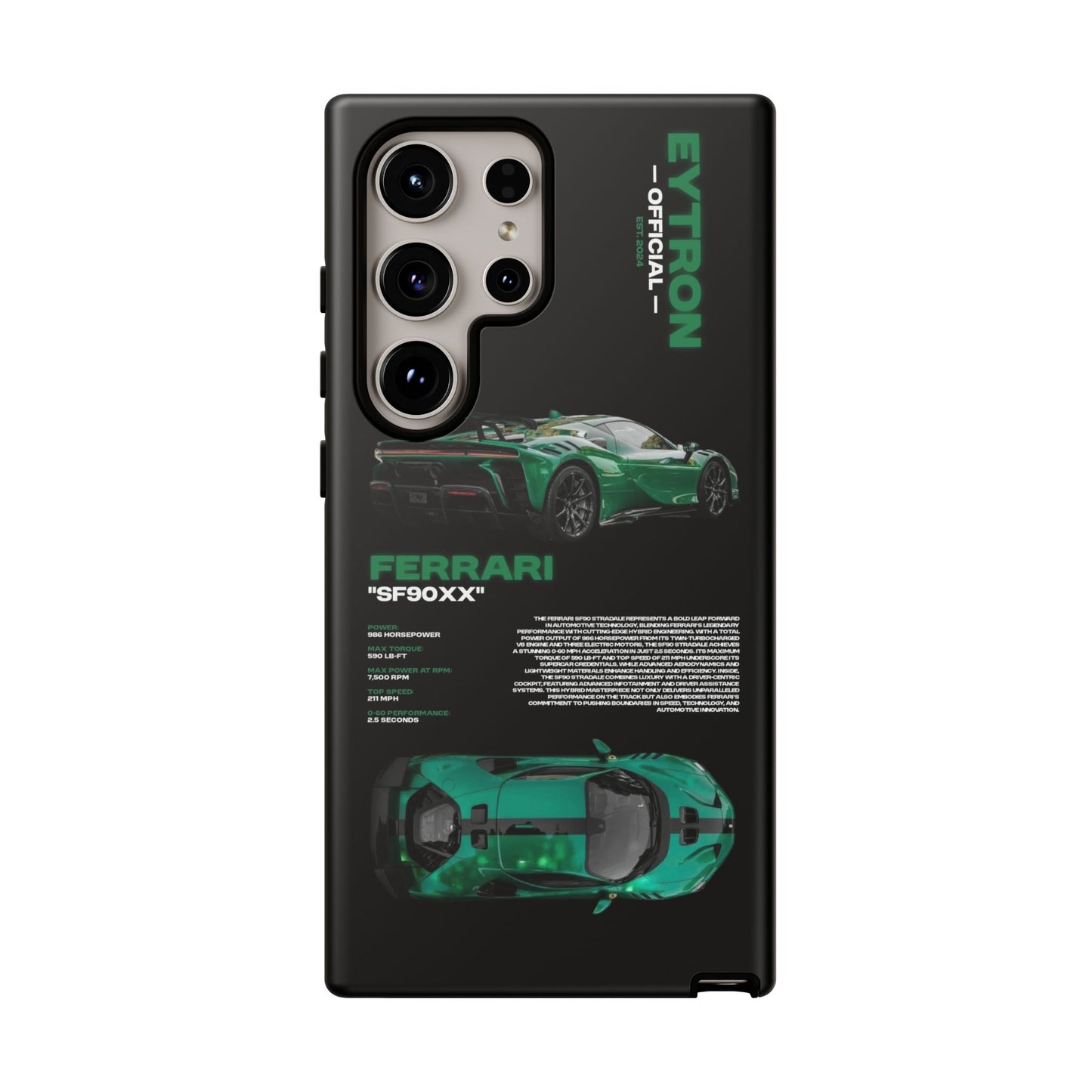 "Verde Velocity" Sturdy Case