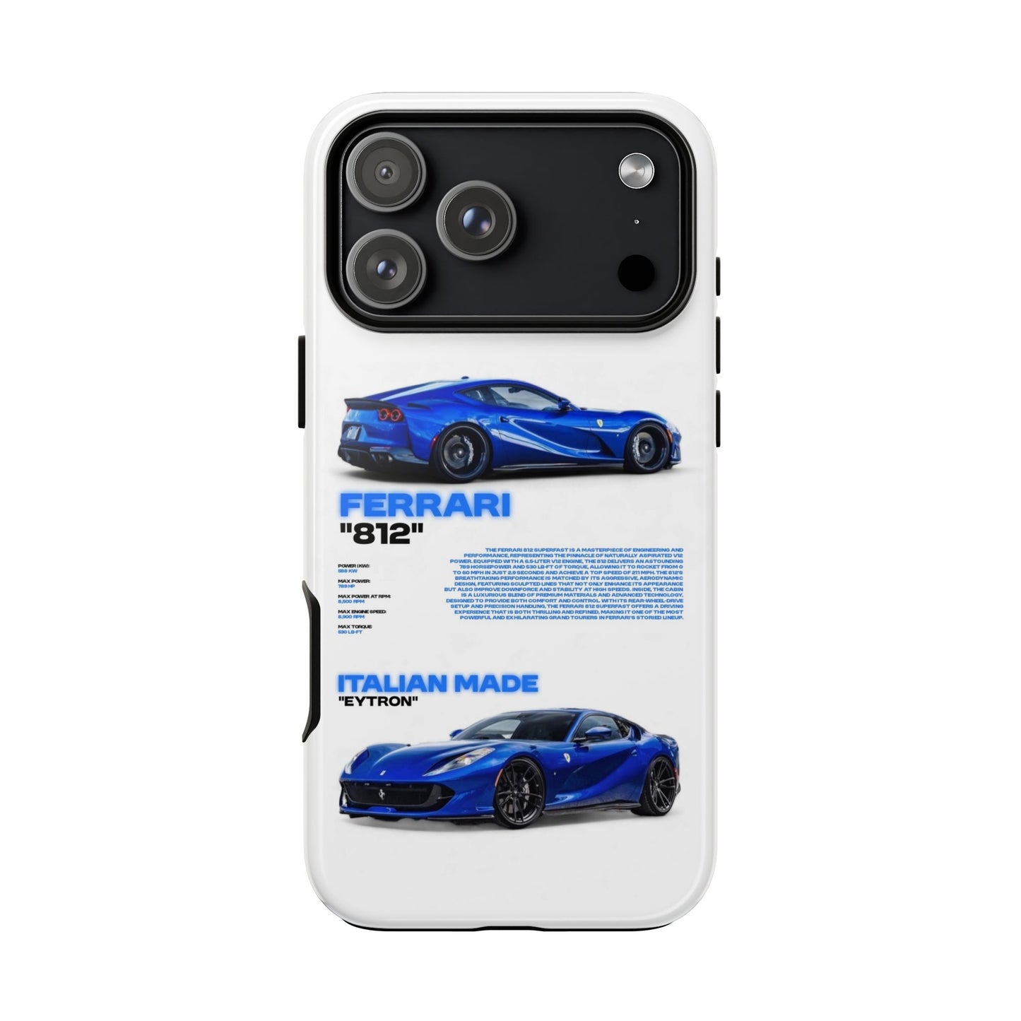"Blue Thunder" Sturdy Case