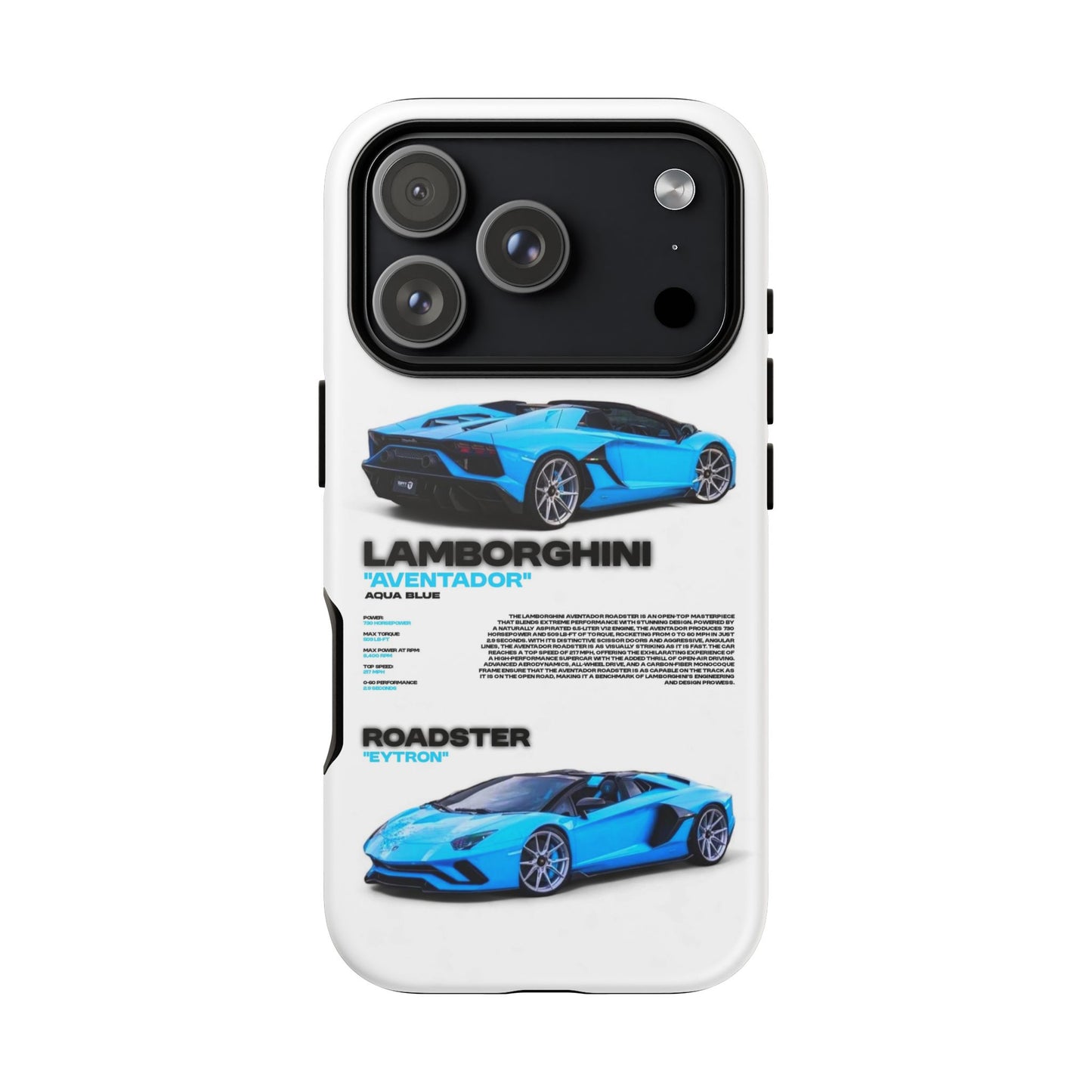 "Aqua Blue" Sturdy Case