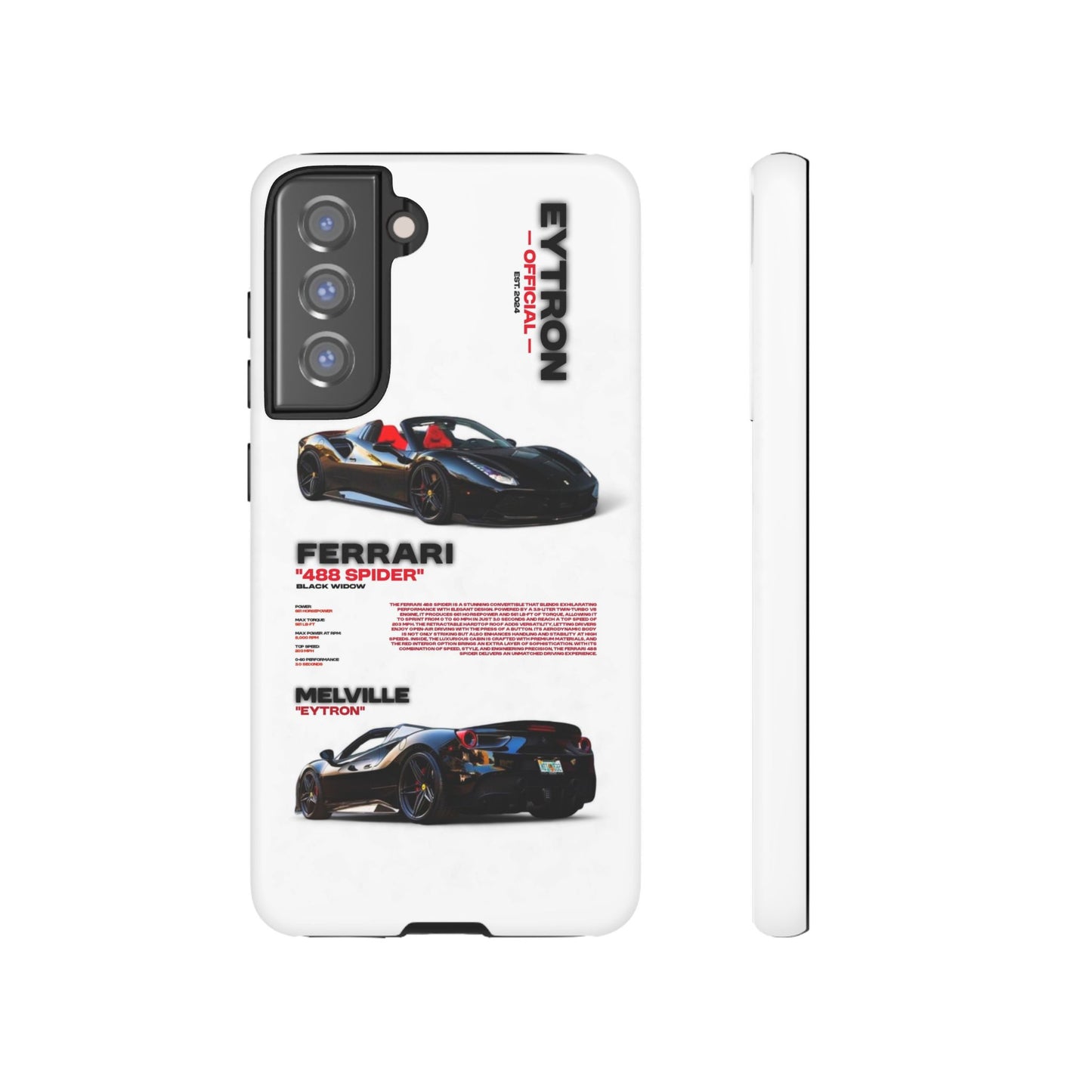 "Black Widow" Sturdy Case