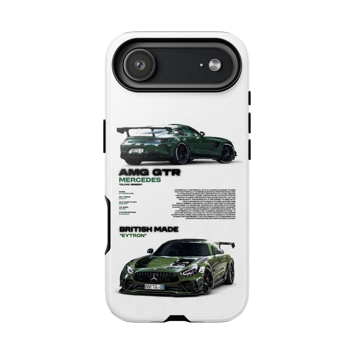 "Olive Green" Sturdy Case