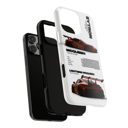 "McQueen" White Tough Case