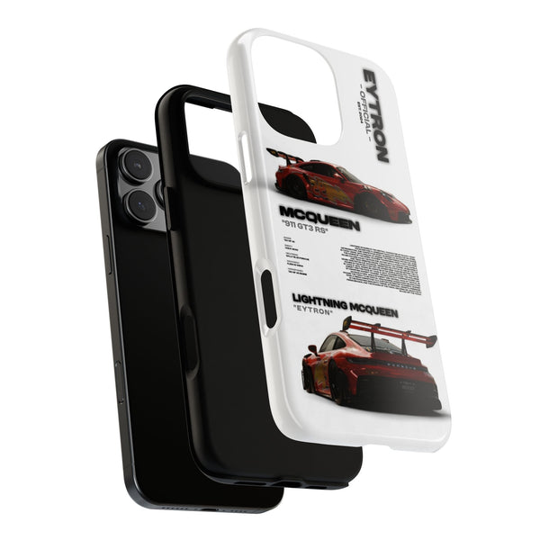 "McQueen" White Tough Case