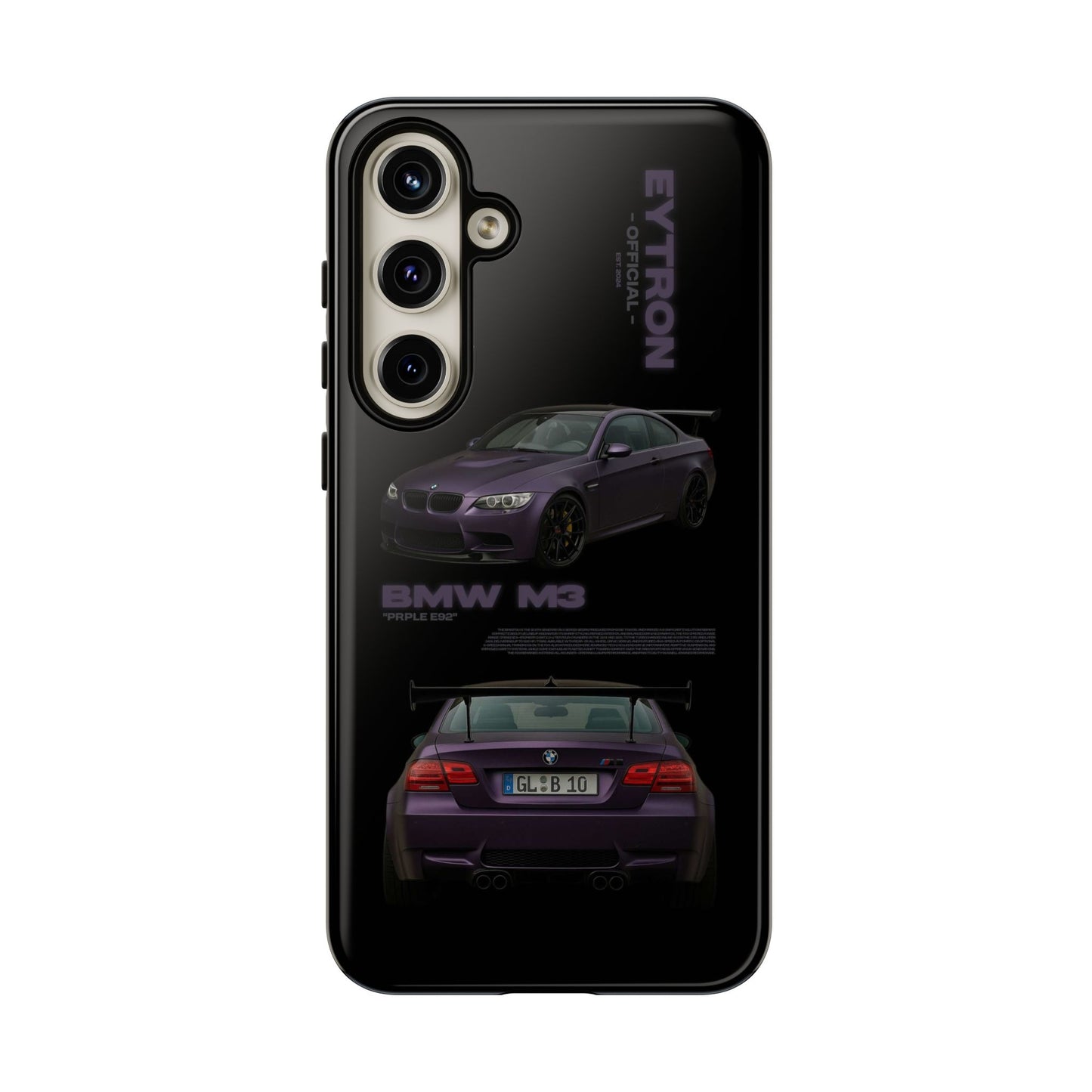 "PRPLE E92" Sturdy Case