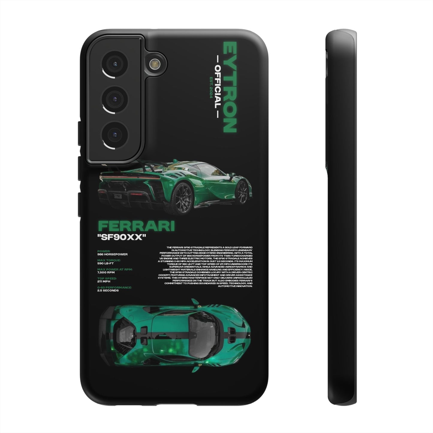 "Verde Velocity" Sturdy Case