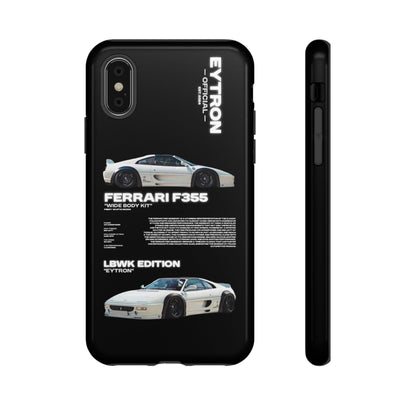 "Fiery White Moon" Sturdy Case