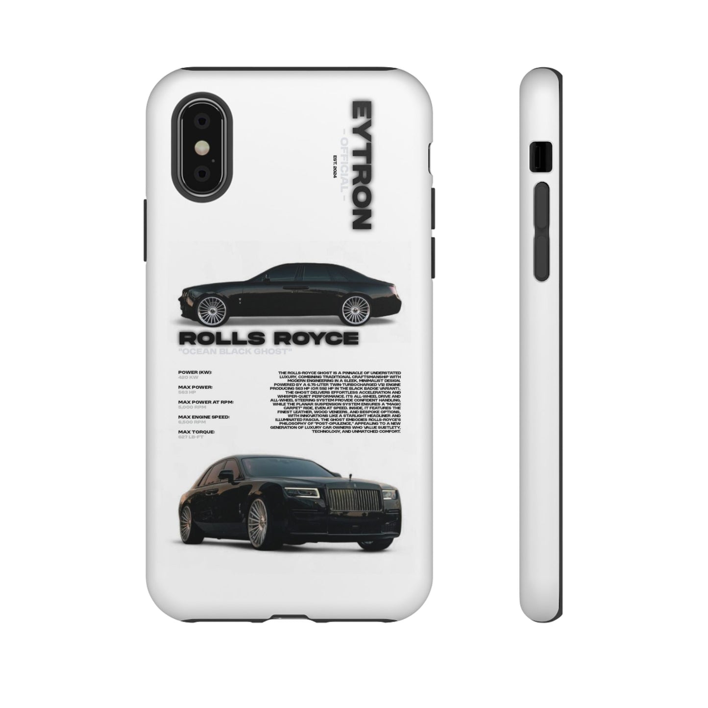 "Ocean Black Ghost" Sturdy Case