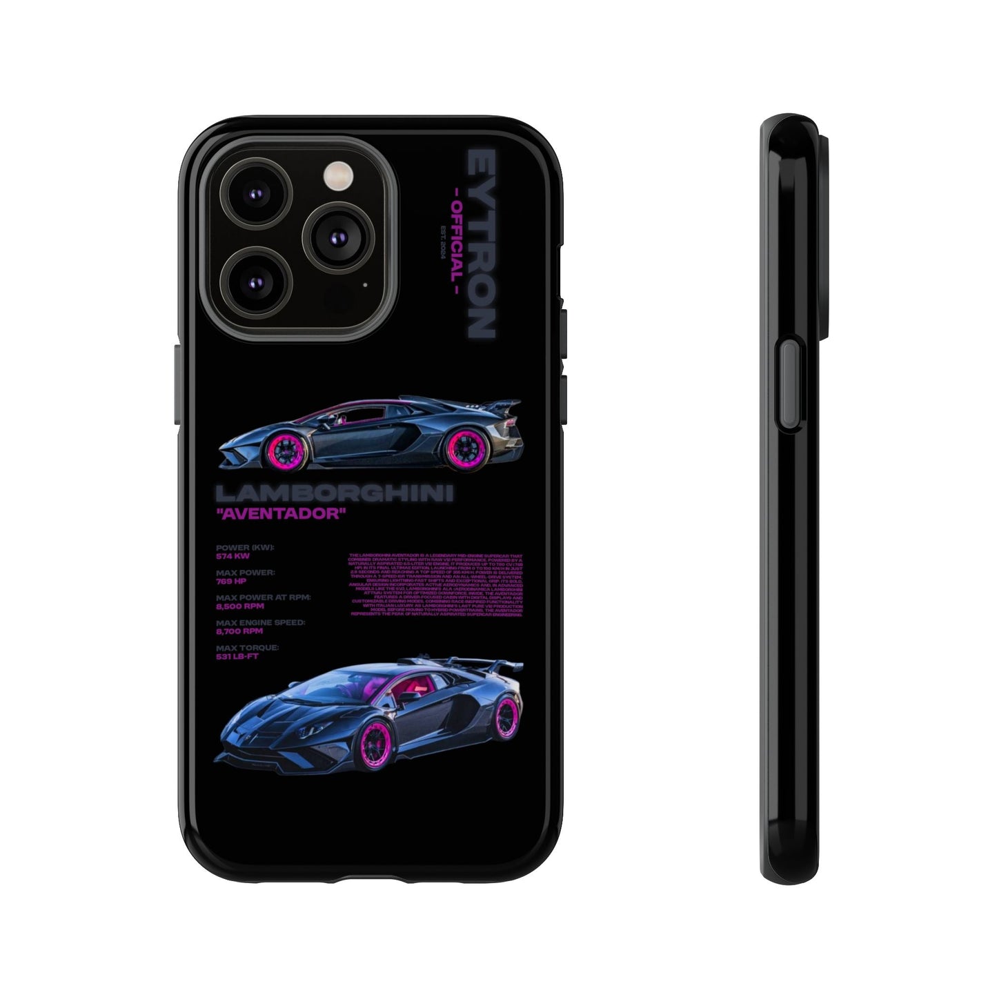 "Strad's Lambo" Sturdy Case