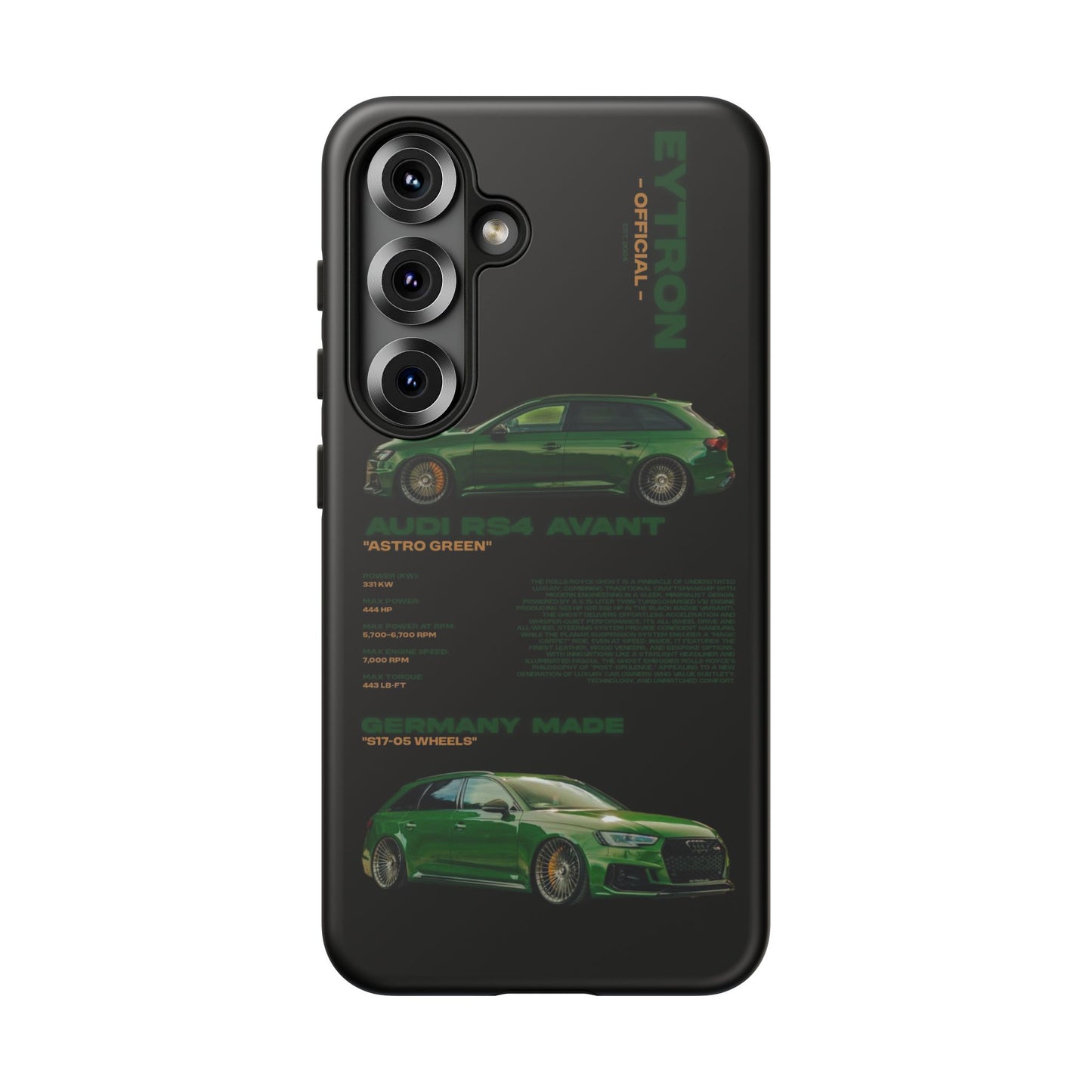 "Astro Green" Sturdy Case