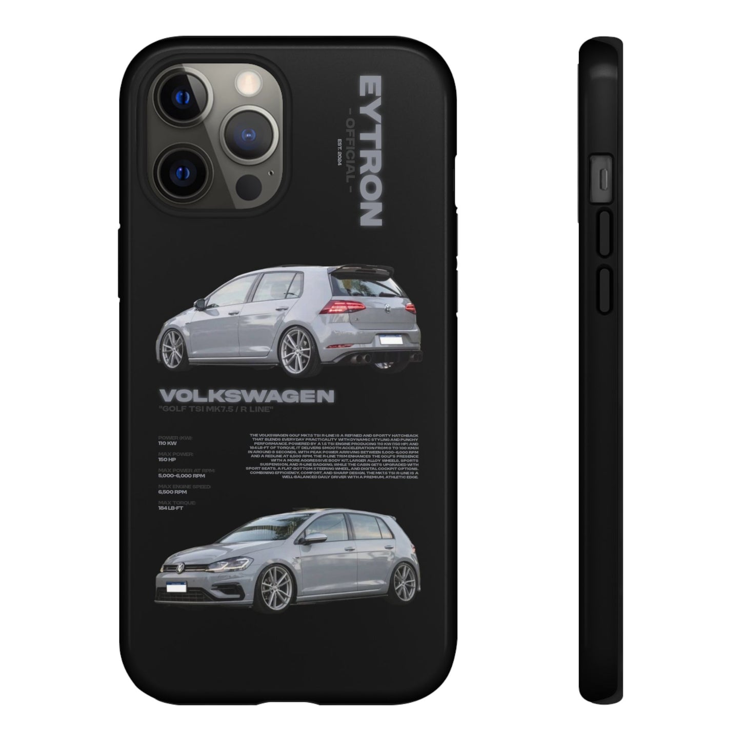 "Golf TSI MK7.5 / R Line" Sturdy Case