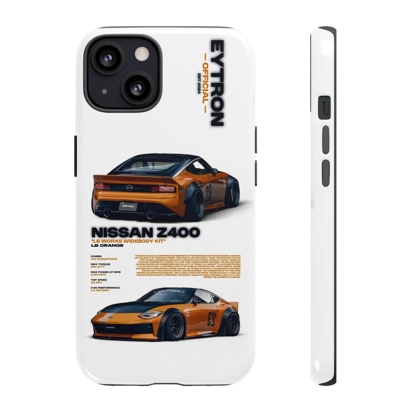"LB Orange" Sturdy Case