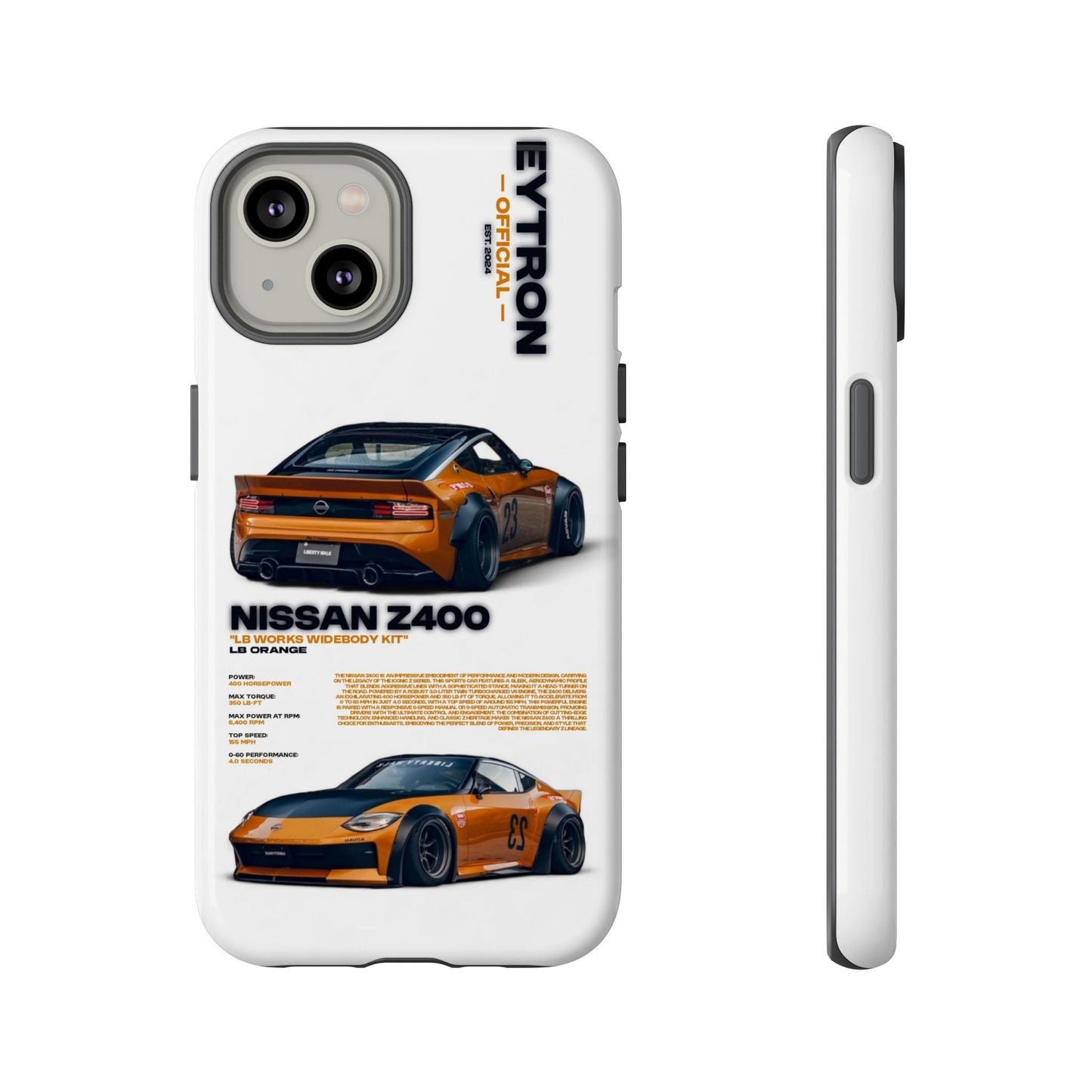 "LB Orange" Sturdy Case