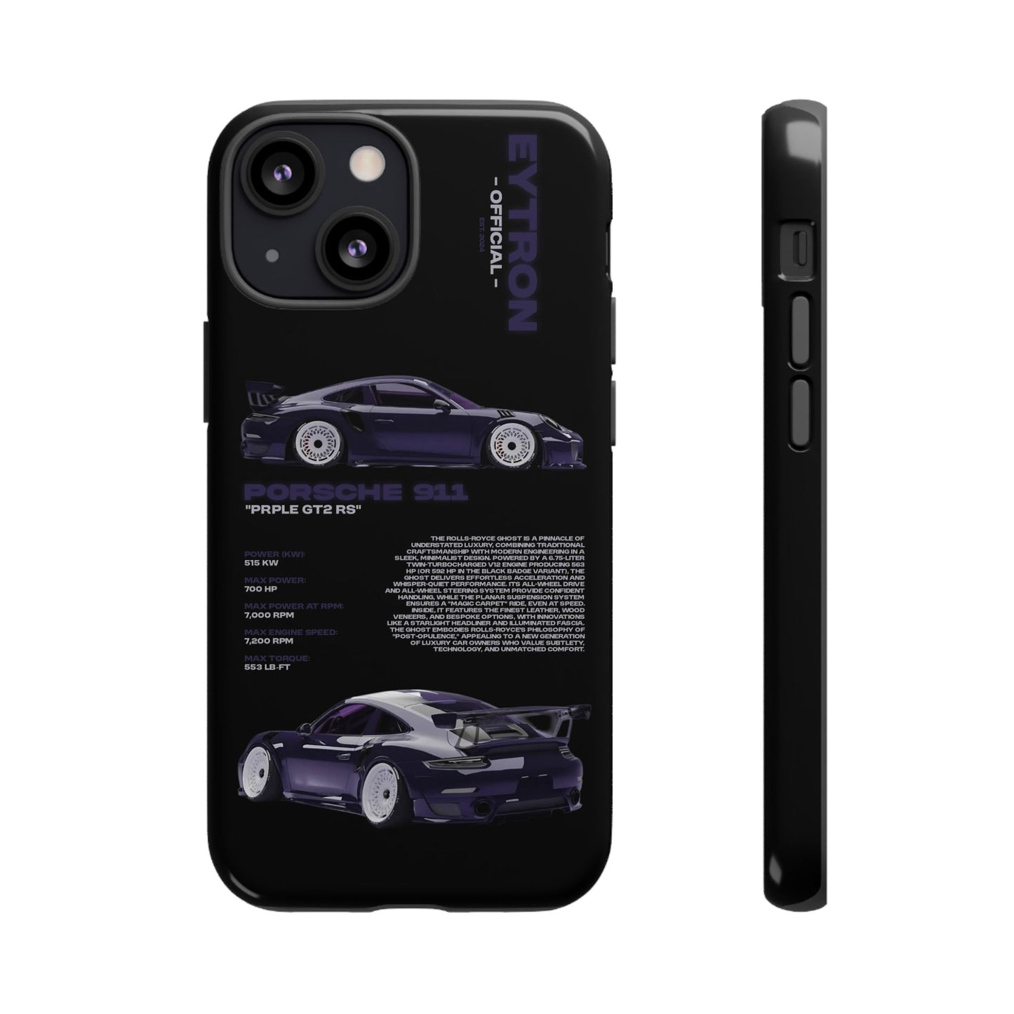 "PRPLE GT2 RS" Sturdy Case