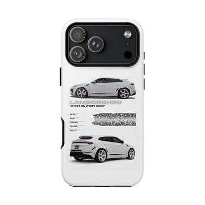 "White On White Urus" Sturdy Case