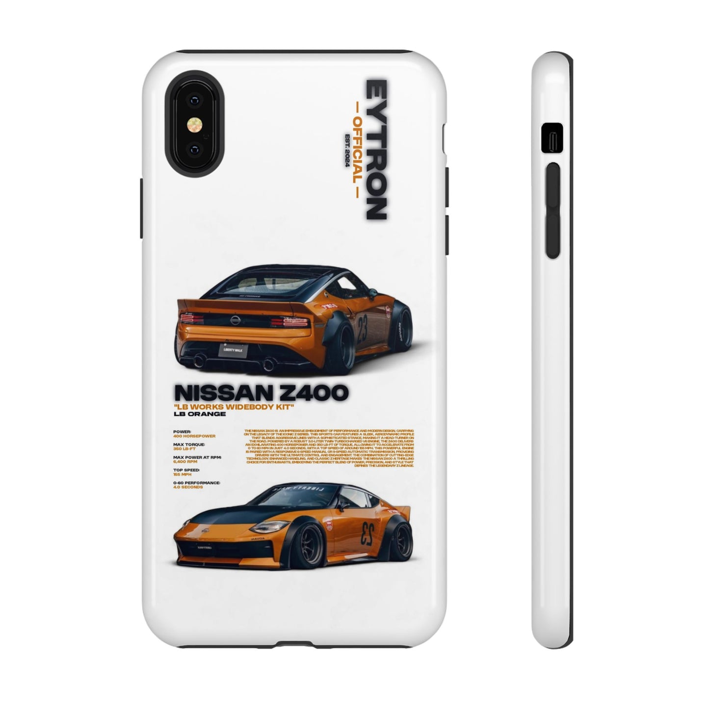 "LB Orange" Sturdy Case