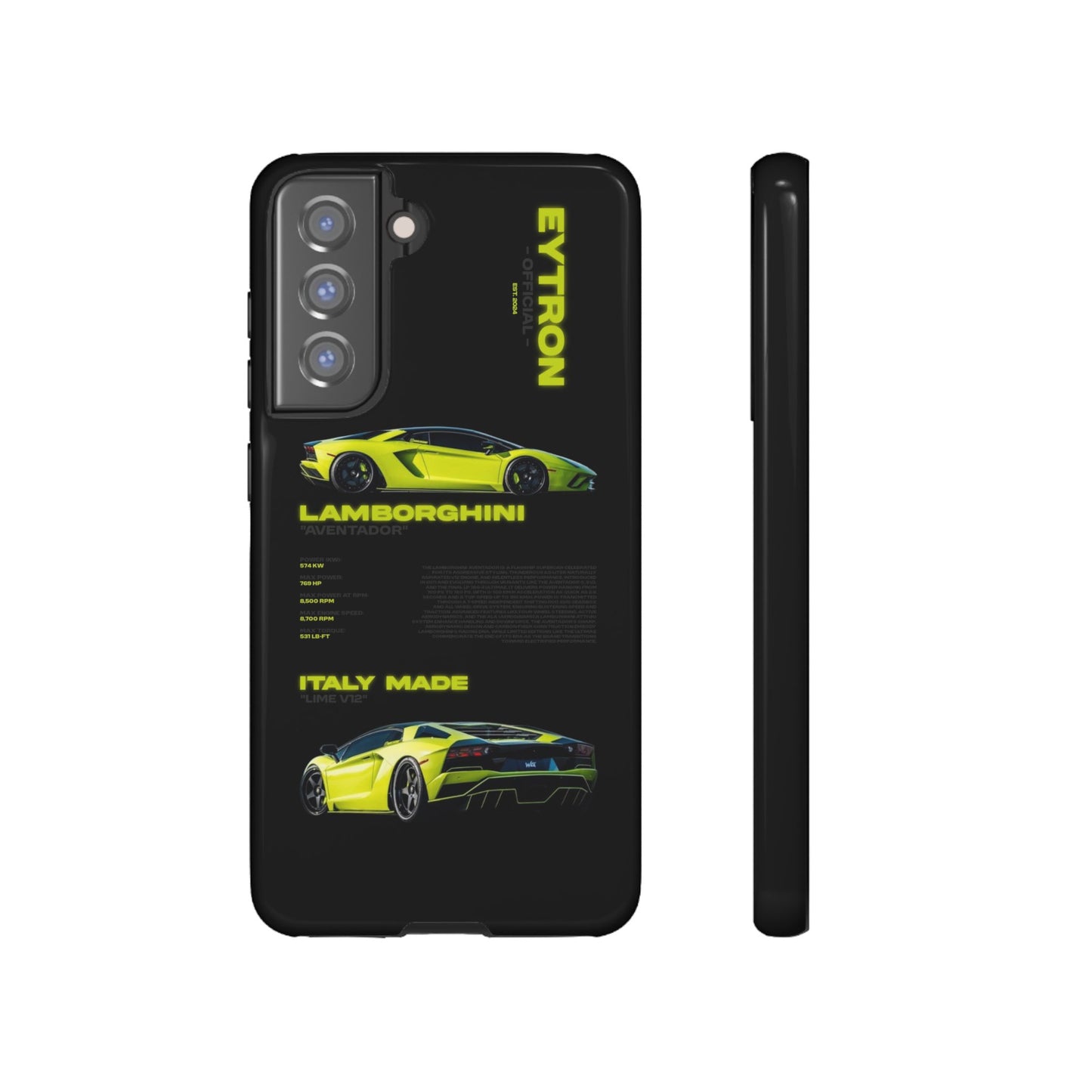 "Lime Bull" Sturdy Case