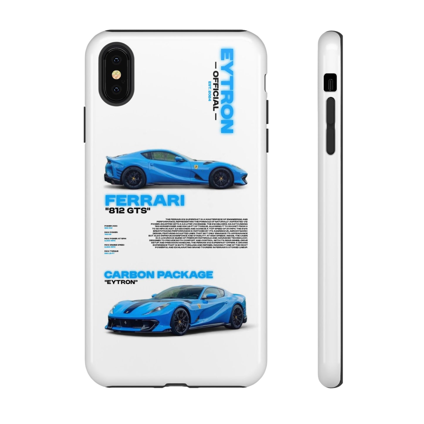 "Azure Bullet" Sturdy Case