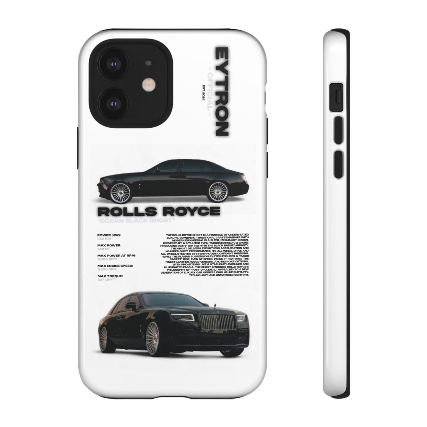 "Ocean Black Ghost" Sturdy Case