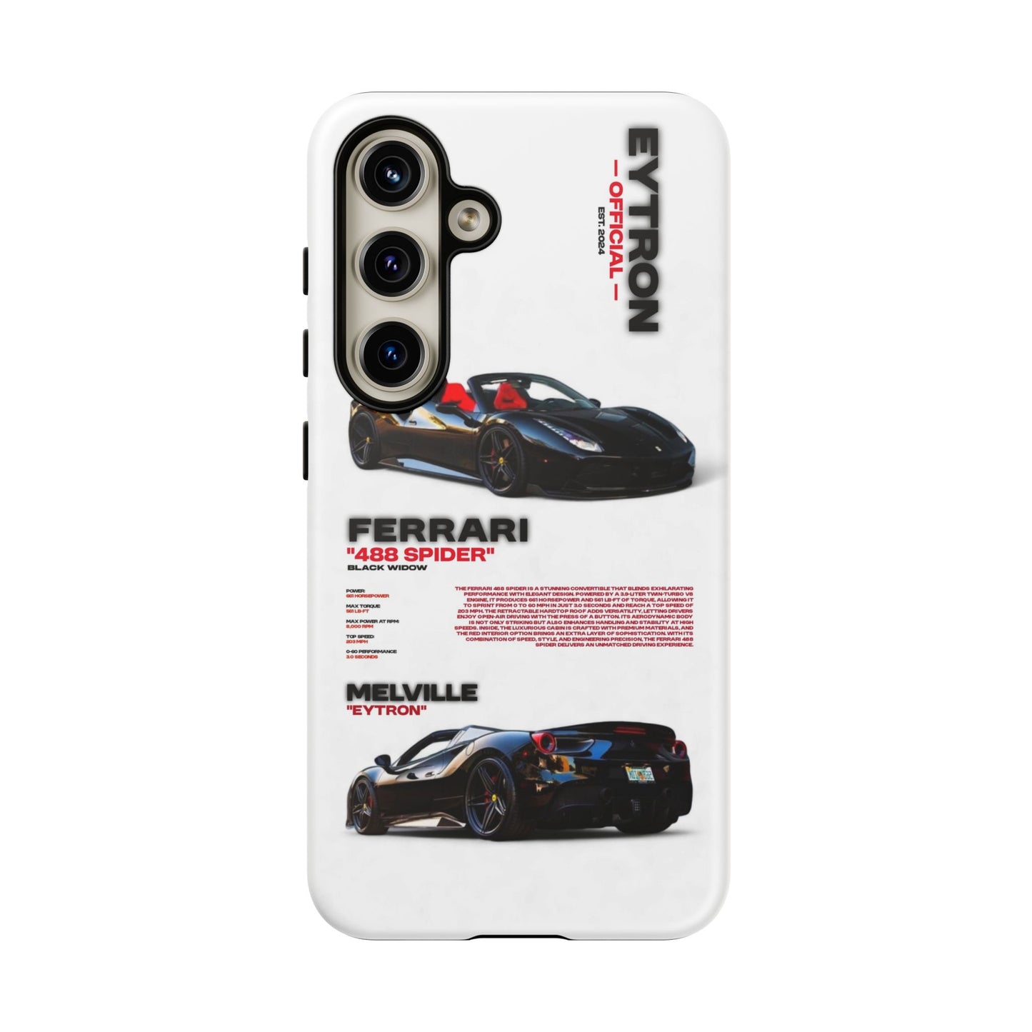 "Black Widow" Sturdy Case