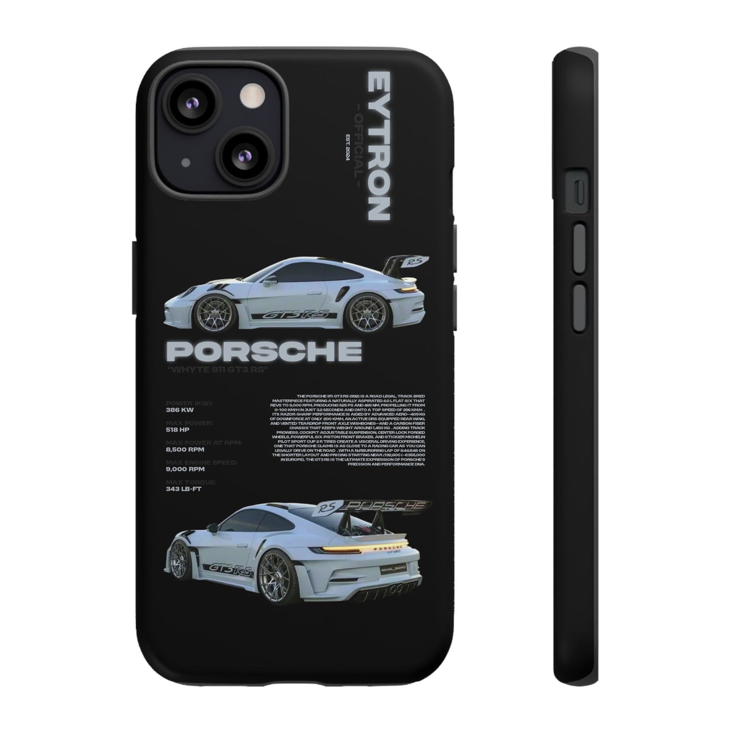 "Whyte 911 GT3 RS" Sturdy Case