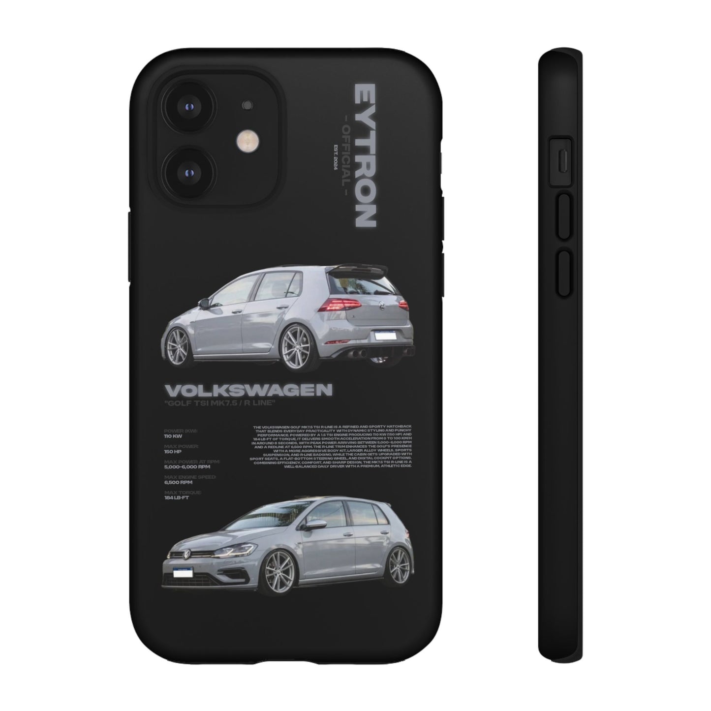 "Golf TSI MK7.5 / R Line" Sturdy Case