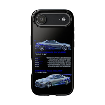 "GT-R R34" Sturdy Case
