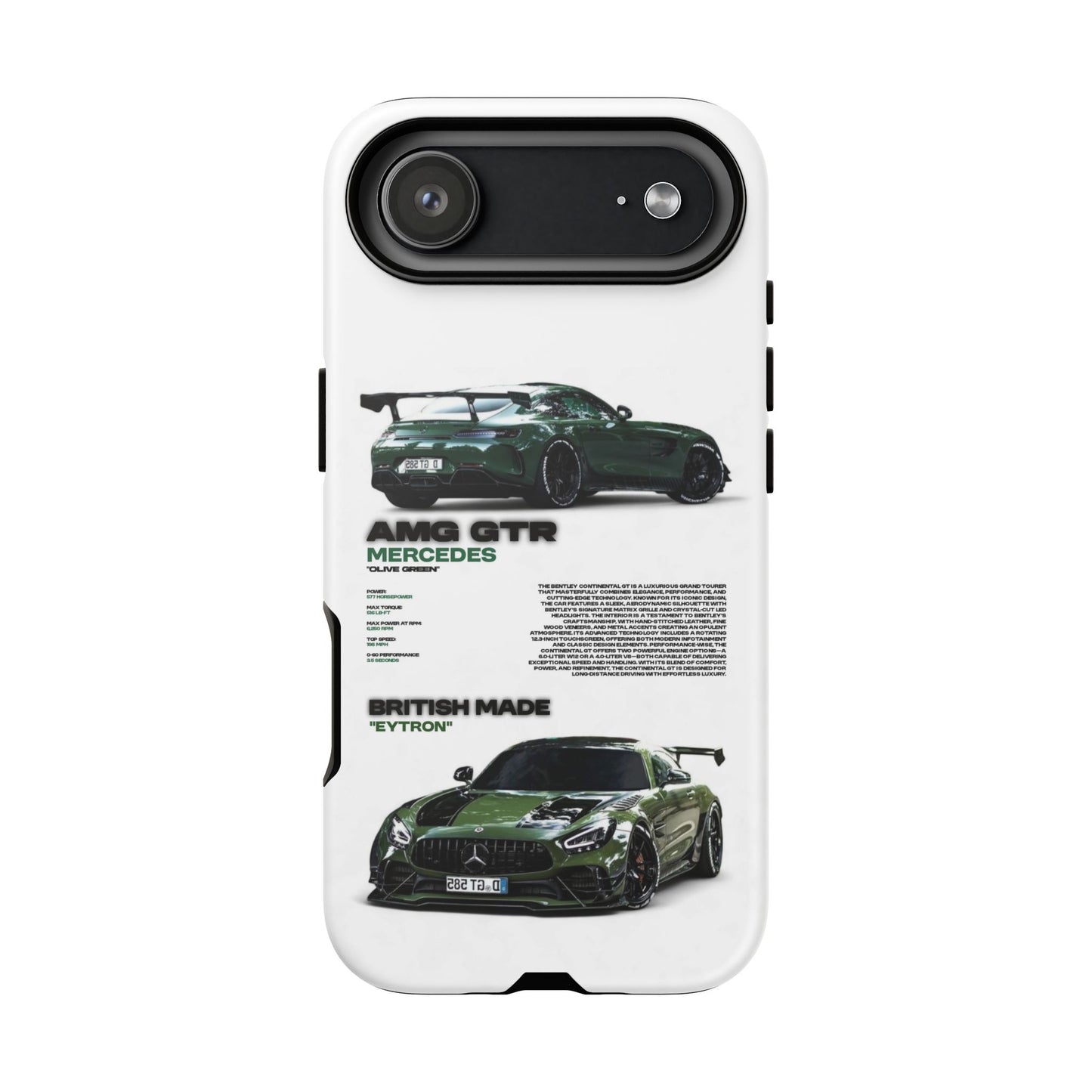 "Olive Green" Sturdy Case