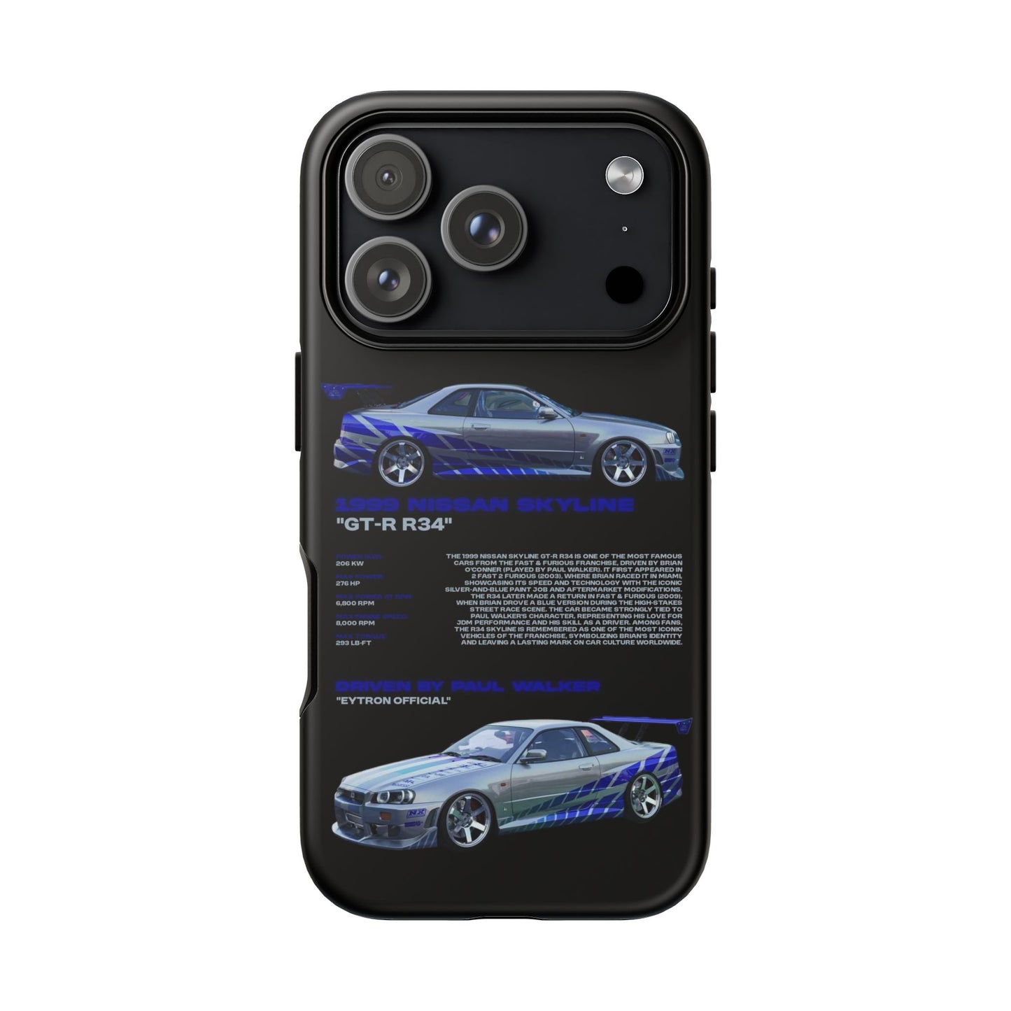 "GT-R R34" Sturdy Case