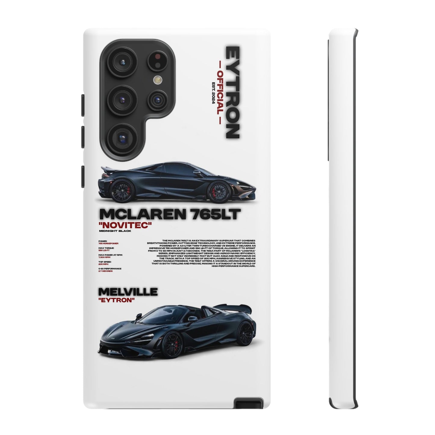 "Midnight Black" Sturdy Case