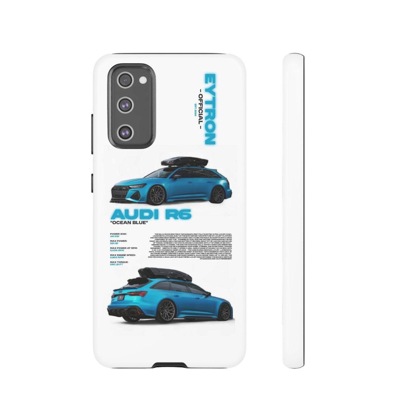 "Ocean Blue R6" Sturdy Case